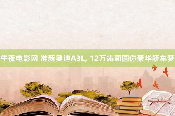 午夜电影网 准新奥迪A3L, 12万露面圆你豪华轿车梦